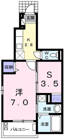 エアリーメゾンの物件間取画像